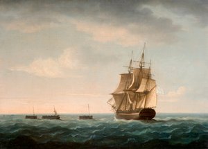 1790年1月2日，一艘法国商船拯救了卫报员